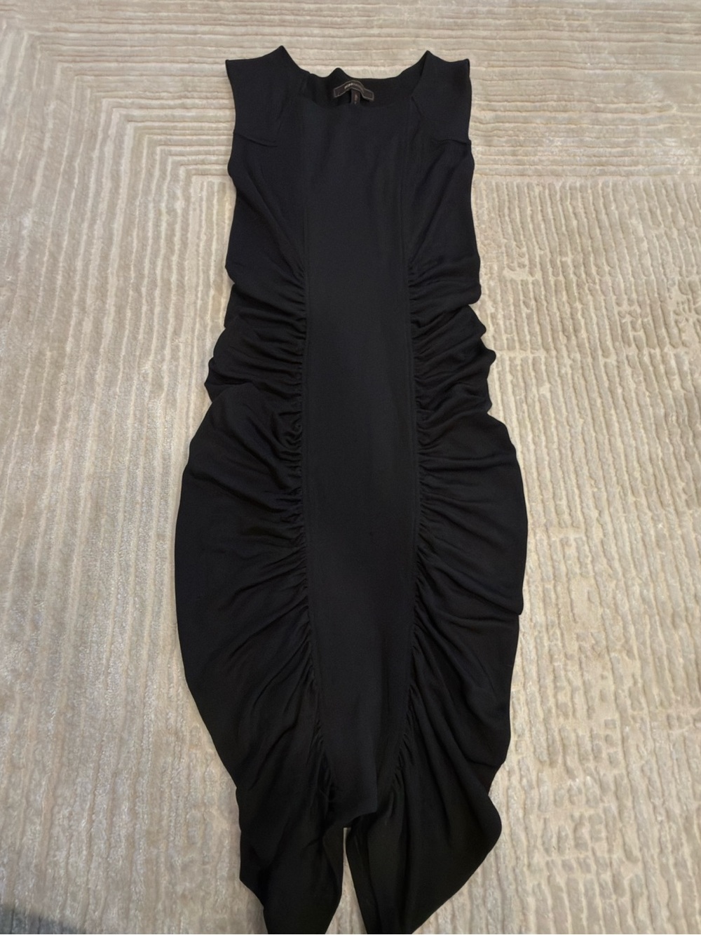 BCBGMaxAzria Black Crewneck Top